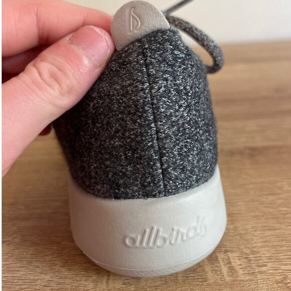 Allbirds Womens Wool Runners Sneakers Size 6 Gray Merino Wool Lace Ups Casual - Picture 4 of 8